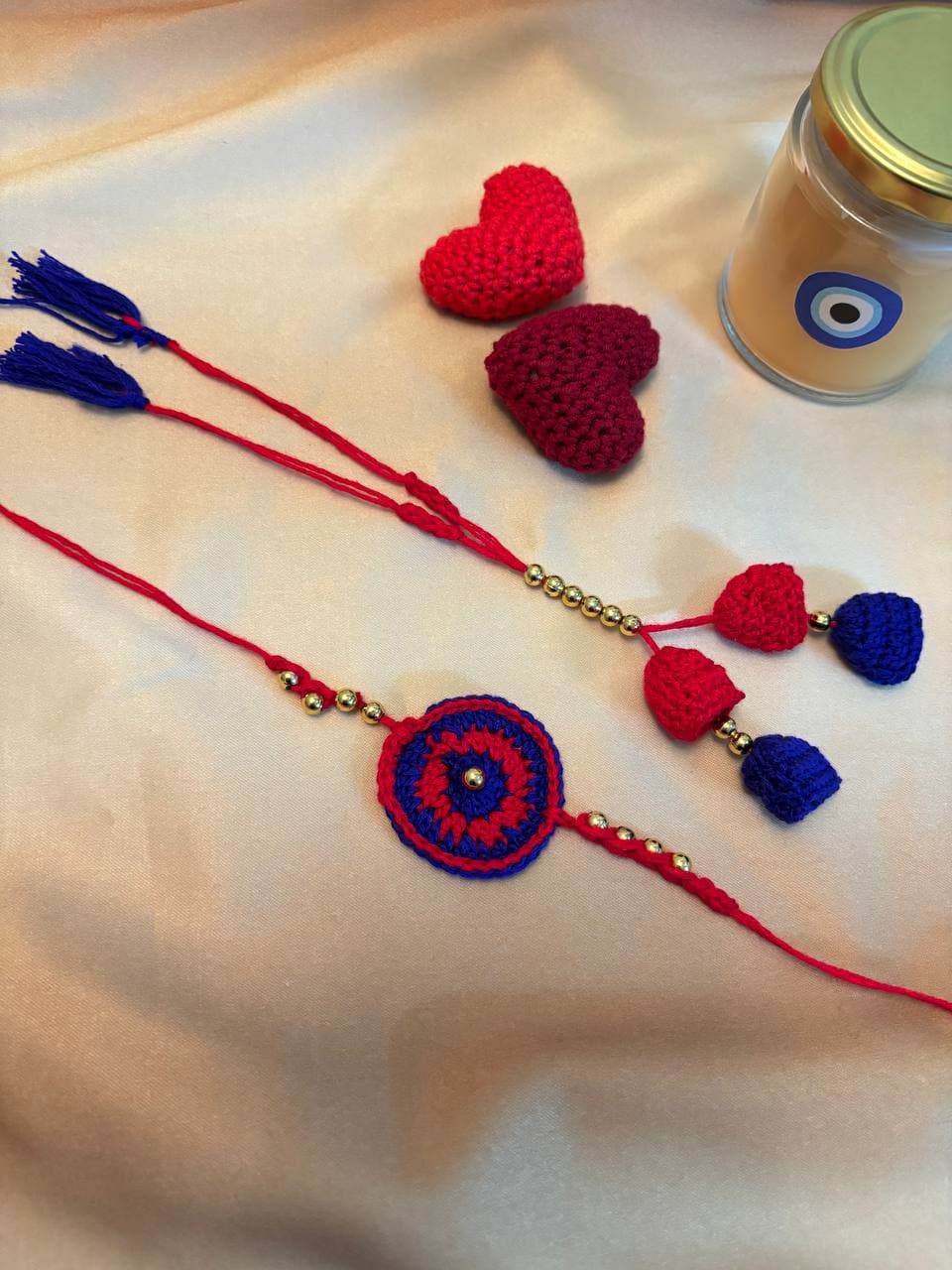 Couple Rakhi Pair