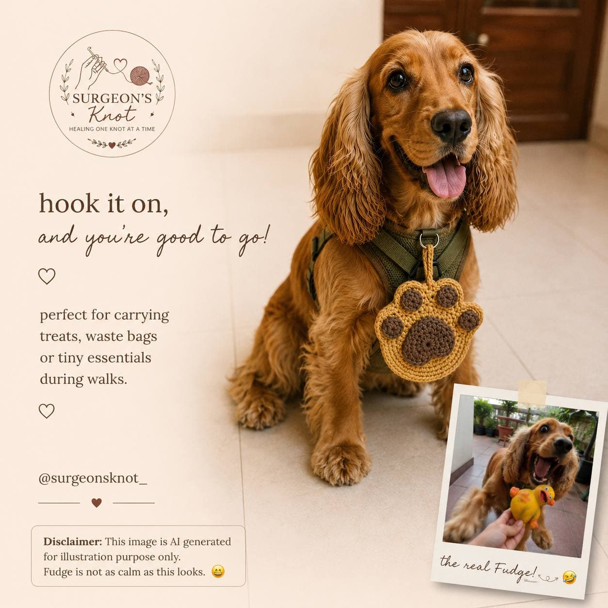 Pet Paw Charm